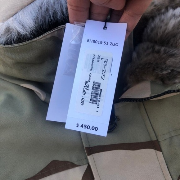 Lacoste Live camo insulated parka! Large! NWT! - Picture 3 of 8